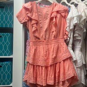 love shack fancy natasha mini dress size medium